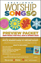 Worship Songs Jr. Preview Packet 2019-2020 Unison/Two-Part Book & CD Pack cover